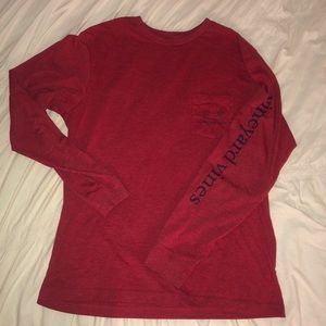 Vineyard Vines Shirts - Red Men’s Vineyard Vines Long Sleeve Vineyard Vines Shirts - Red Men’s Vineyard Vines Long Sleeve